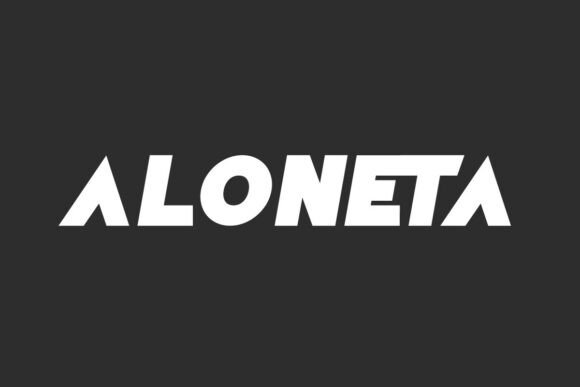Aloneta Font: Bold, Clean & Built for Handmade Brands
