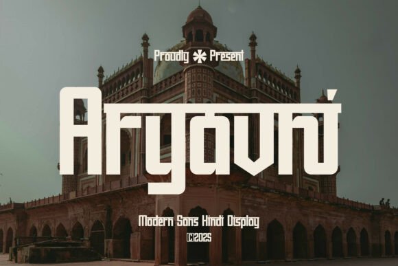 Aryavni: A Modern Hindi Display Typeface That Elevates Real Branding