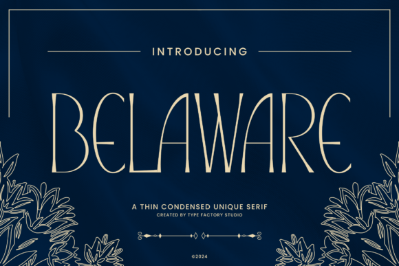 Belaware: A Refined Serif Font for Polished Branding