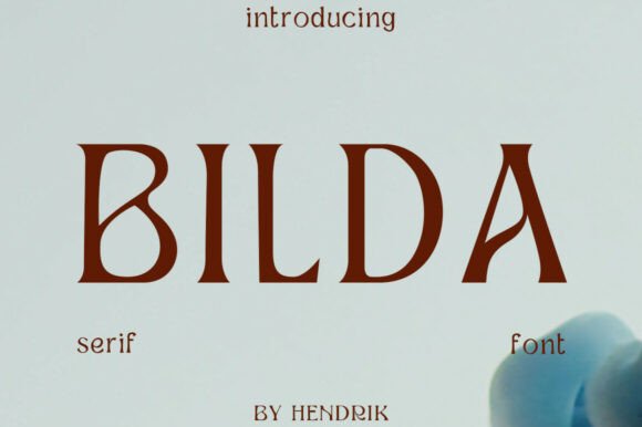 Bilda: A Serif Font That Commands Attention