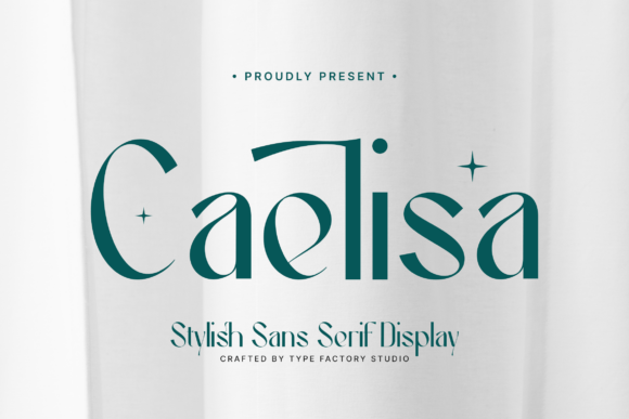 Caelisa: A Stylish Sans Serif Font for Handmade Labels & Printables