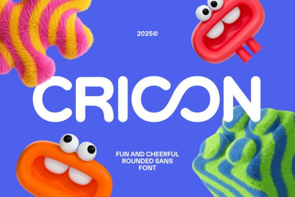 Cricon: A Friendly Display Font for Modern Web Brands