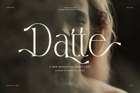Datte: A Serif Font That Feels Like Handmade Calm