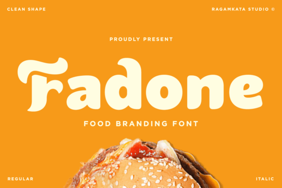 Fadone: A Warm, Playful Sans Serif for Food and Lifestyle Branding