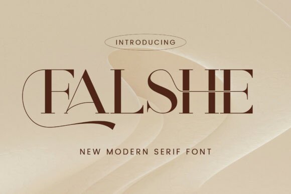 Falshe: A Quiet Luxury Serif Font for Digital Branding