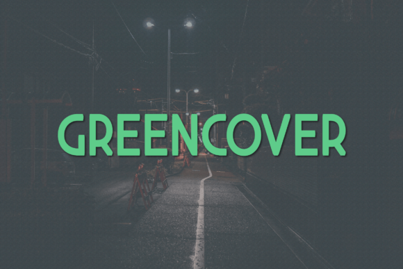 Greencover: A Modern Sans Serif Typeface for Digital Clarity