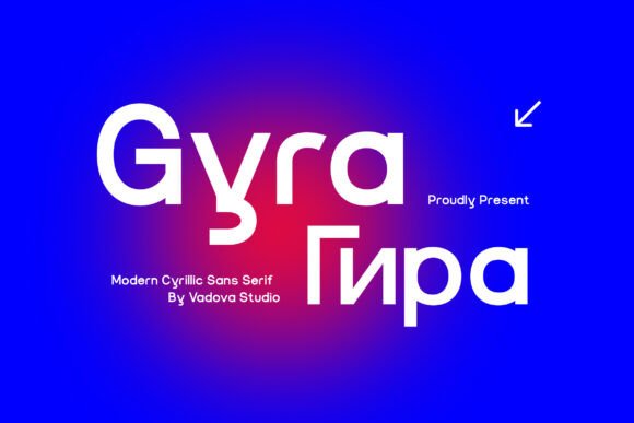 Gyra: A Modern Sans Serif That Elevates Digital Branding