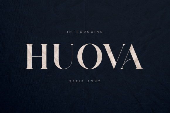 Huova: A Modern Serif Font That Elevates Marketing Visuals