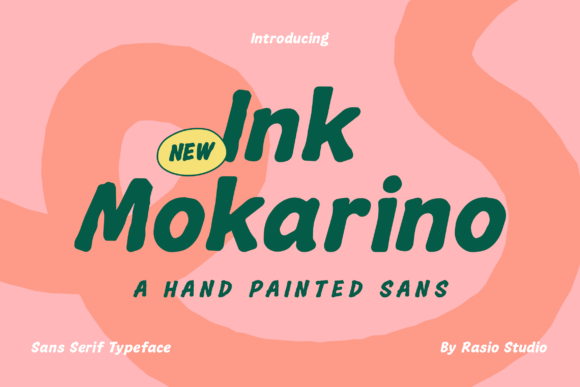 Ink Mokarino: A Hand-Painted Sans Serif That Feels Alive