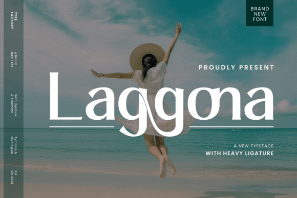 Laggona Serif Font for Handmade Brands & Printables