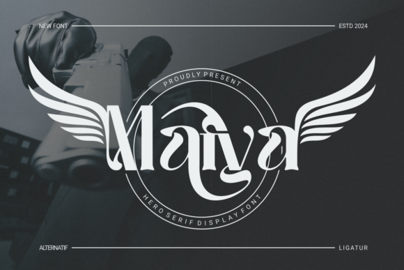 Mafya: A Cinematic Serif Display Font for Campaign Headlines