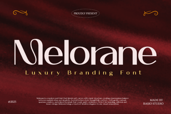 Melorane: A Serif Typeface That Breathes Quiet Confidence