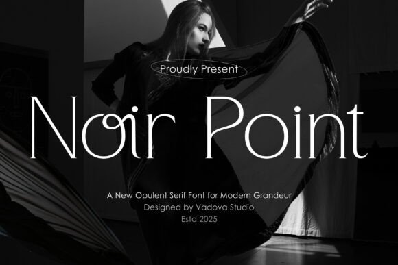 Noir Point: A Refined Serif Font for Handmade Elegance