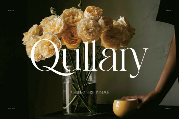 Qullary Serif Font for Editorial Design