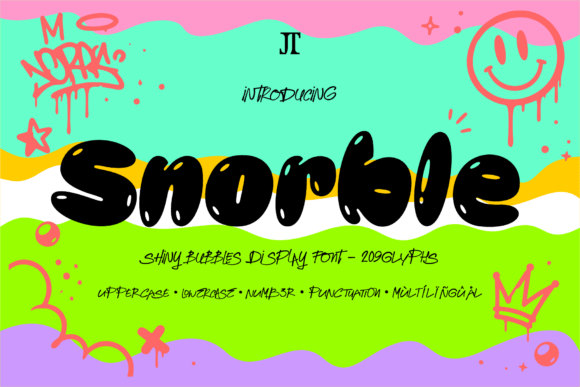 Snorble: A Playful Display Font That Makes Campaigns Pop