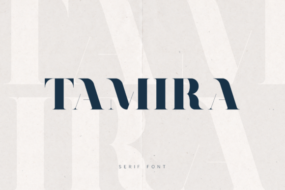 Tamira: A Premium Serif Font for Editorial Impact Online