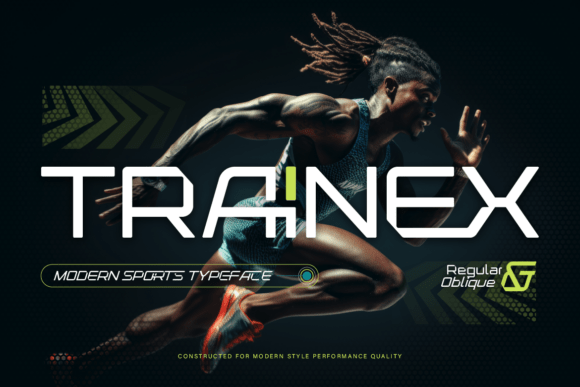 Trainex: A Modern Sans Serif Font for Dynamic Digital Brands