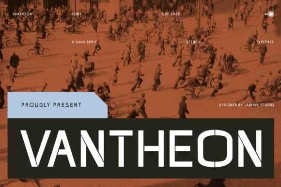 Vantheon: A Bold, Modern Sans Serif Font for Small Business Branding