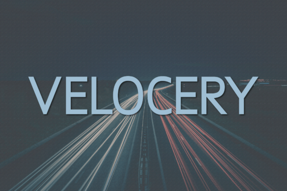 Velocery: A Modern Sans Serif Typeface for Editorial Clarity