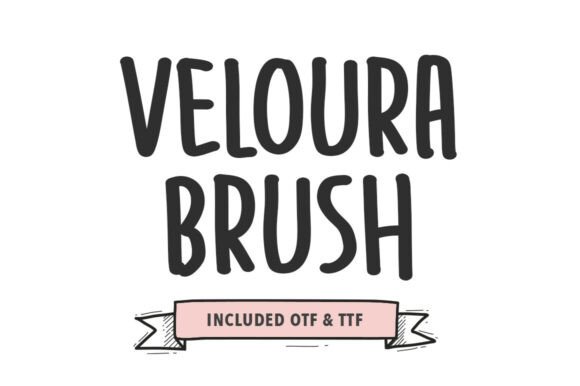 Veloura Brush: A Bold Handwritten Font for Digital Branding