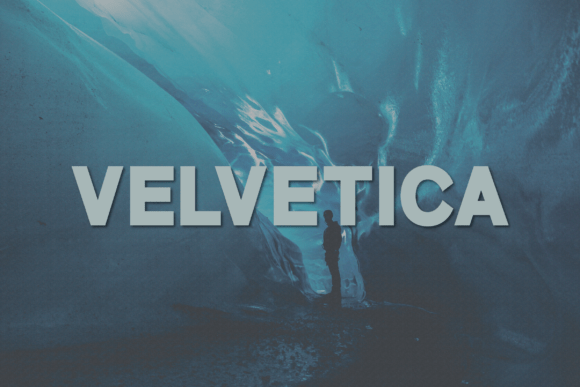 Velvetica: A Modern Sans Serif Typeface for Handmade Creators